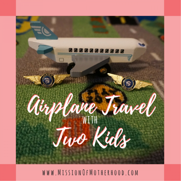 airplane travel with two kids