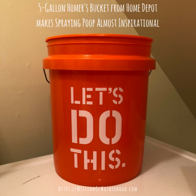 Home Depot's Homer Bucket has a picture of Homer holding a