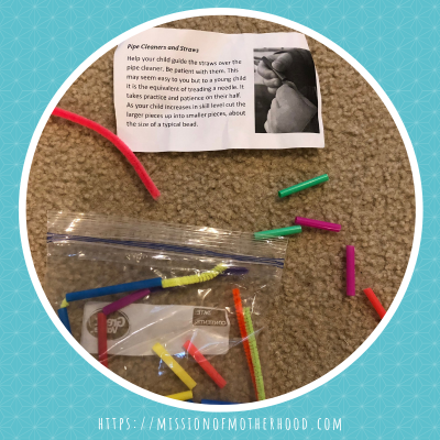 https://missionofmotherhood.com/ busy bag activities